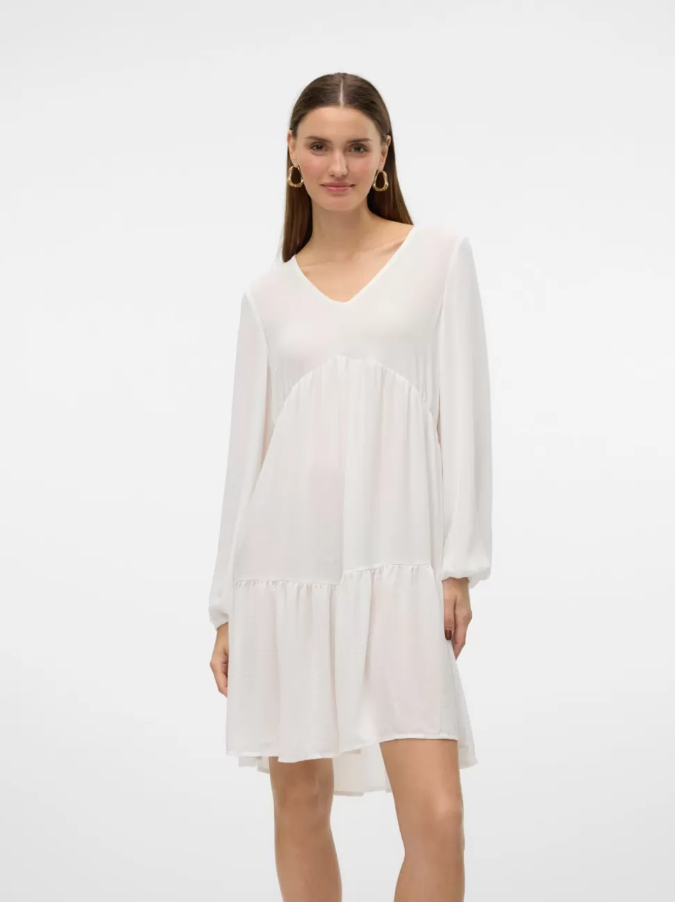 Klänningar^VERO MODA VMZIGGA Kort Klänning Snow White