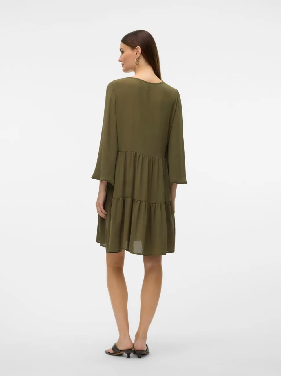 Klänningar^VERO MODA VMZIGGA Kort Klänning Ivy Green