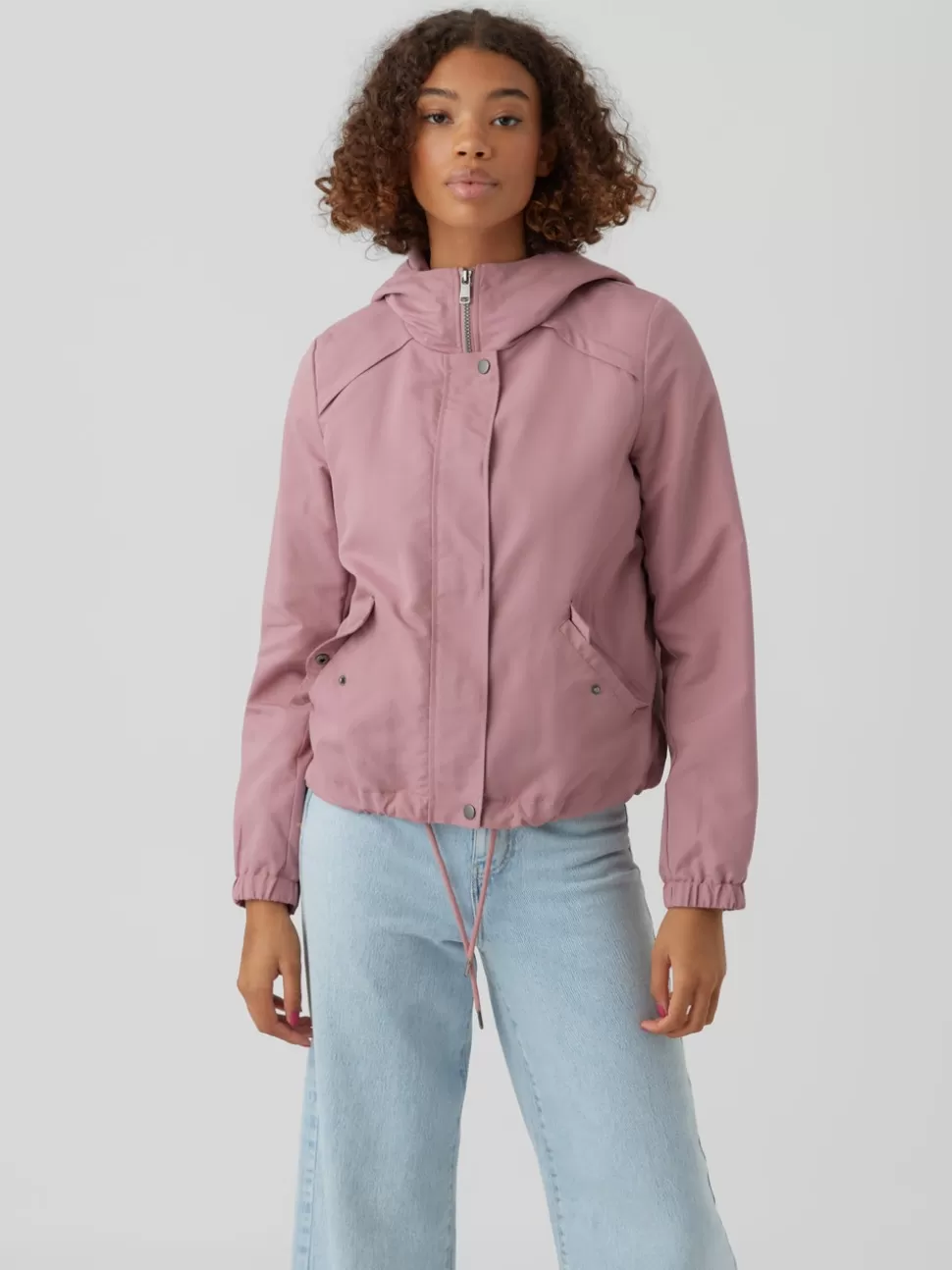 Jackor^VERO MODA VMZOA Parka Nostalgia Rose