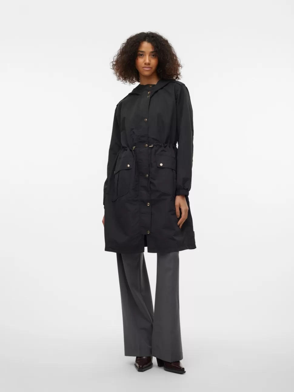 Jackor^VERO MODA VMZOASOFIA Parka Black