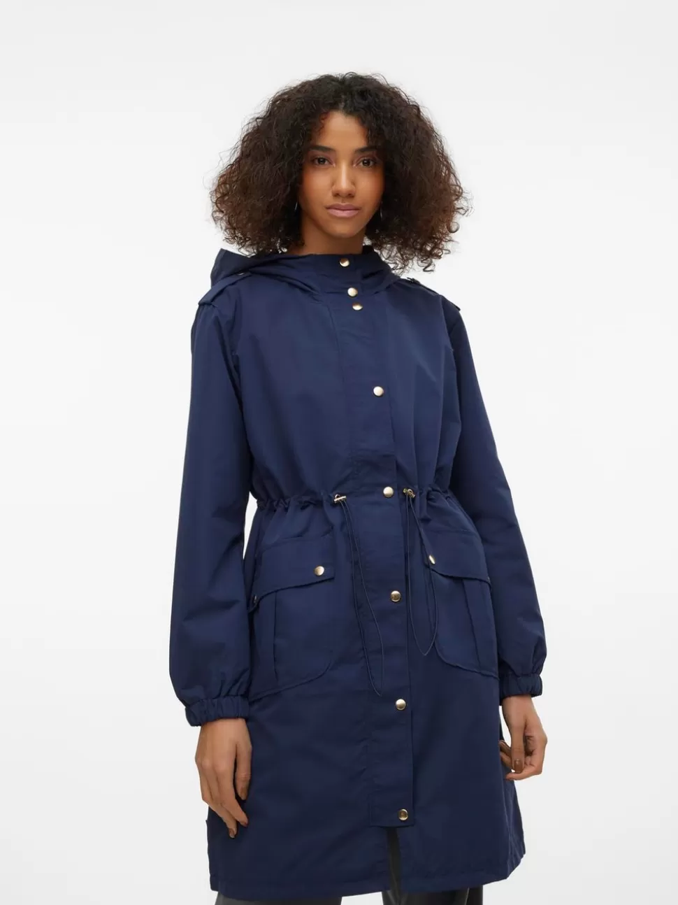 Jackor^VERO MODA VMZOASOFIA Parka Navy Blazer