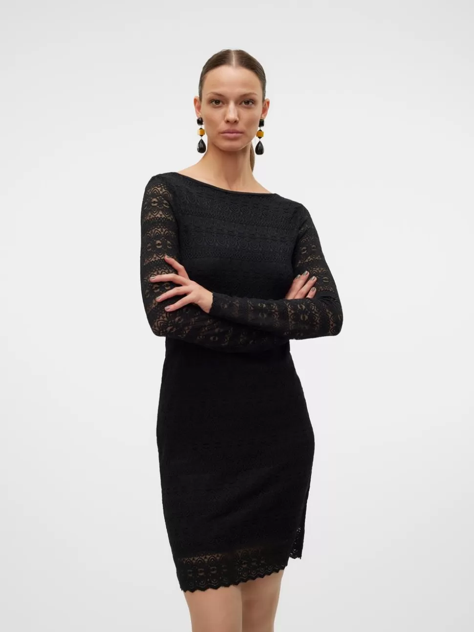 Klänningar^VERO MODA VMZOE Kort Klänning Black