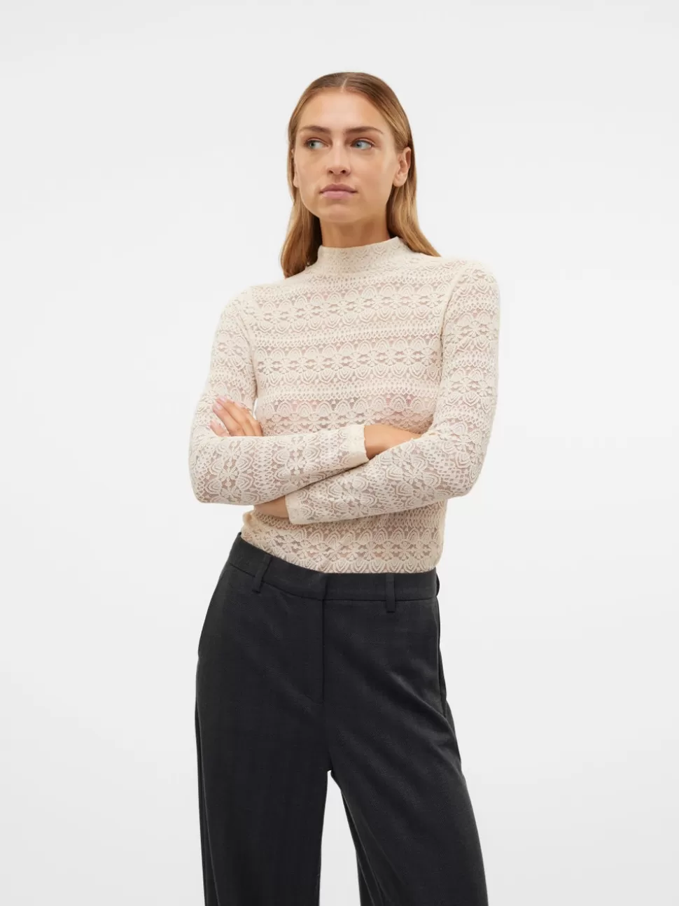 Toppar^VERO MODA VMZOE Topp Birch
