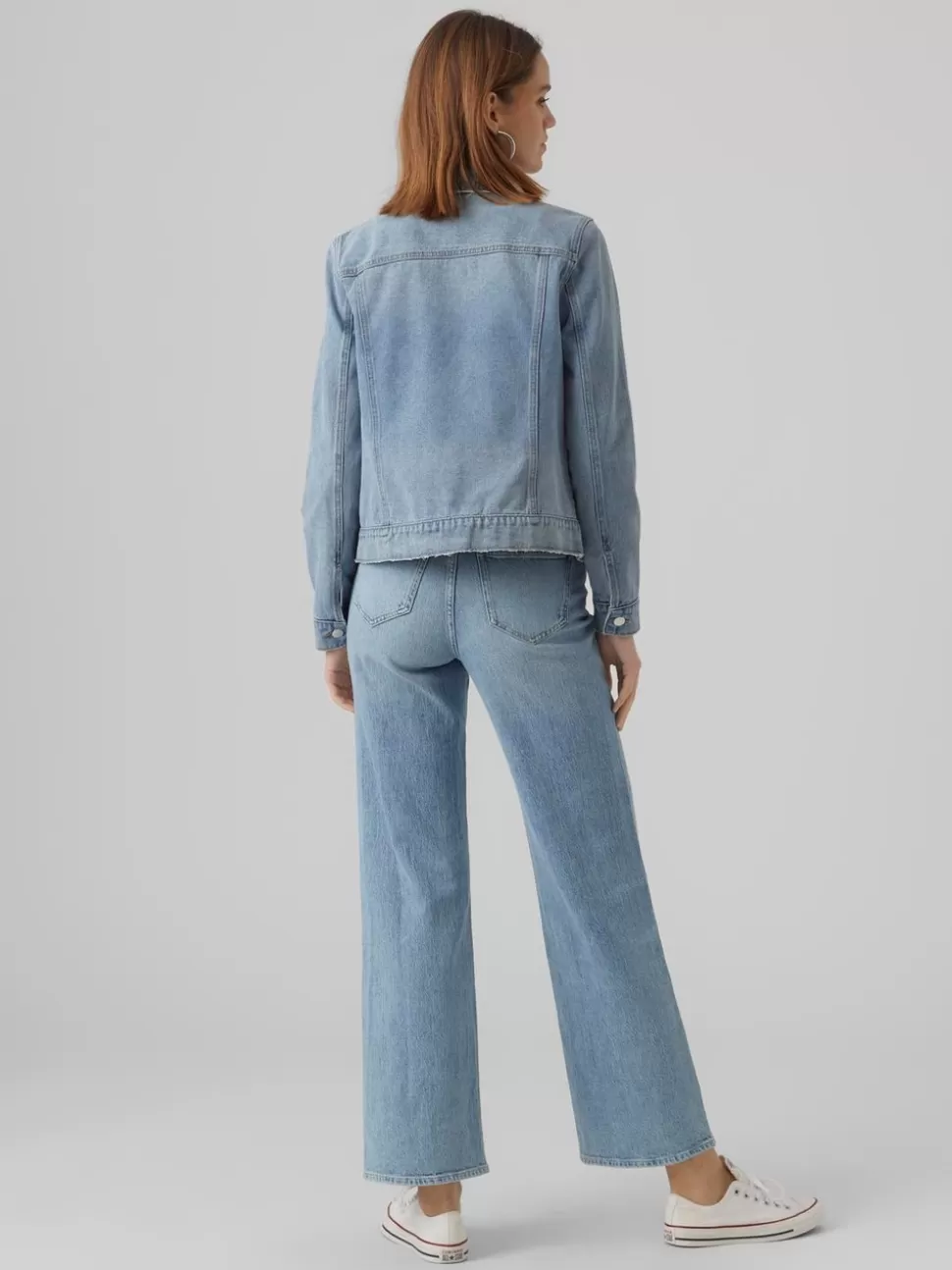 Jackor^VERO MODA VMZORICA Jacka Light Blue Denim