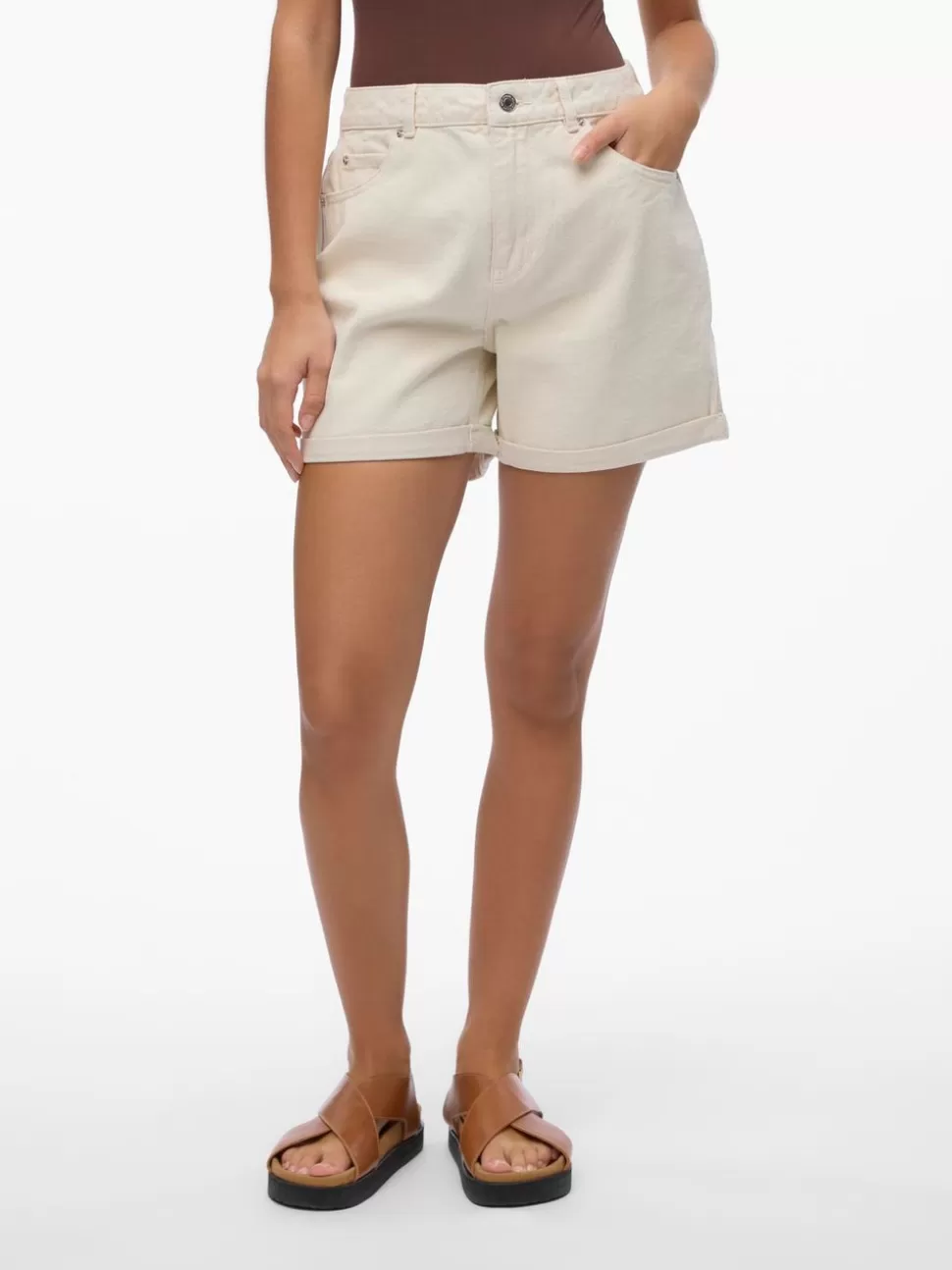 Shorts | Basics^VERO MODA VMZURI Shorts Ecru