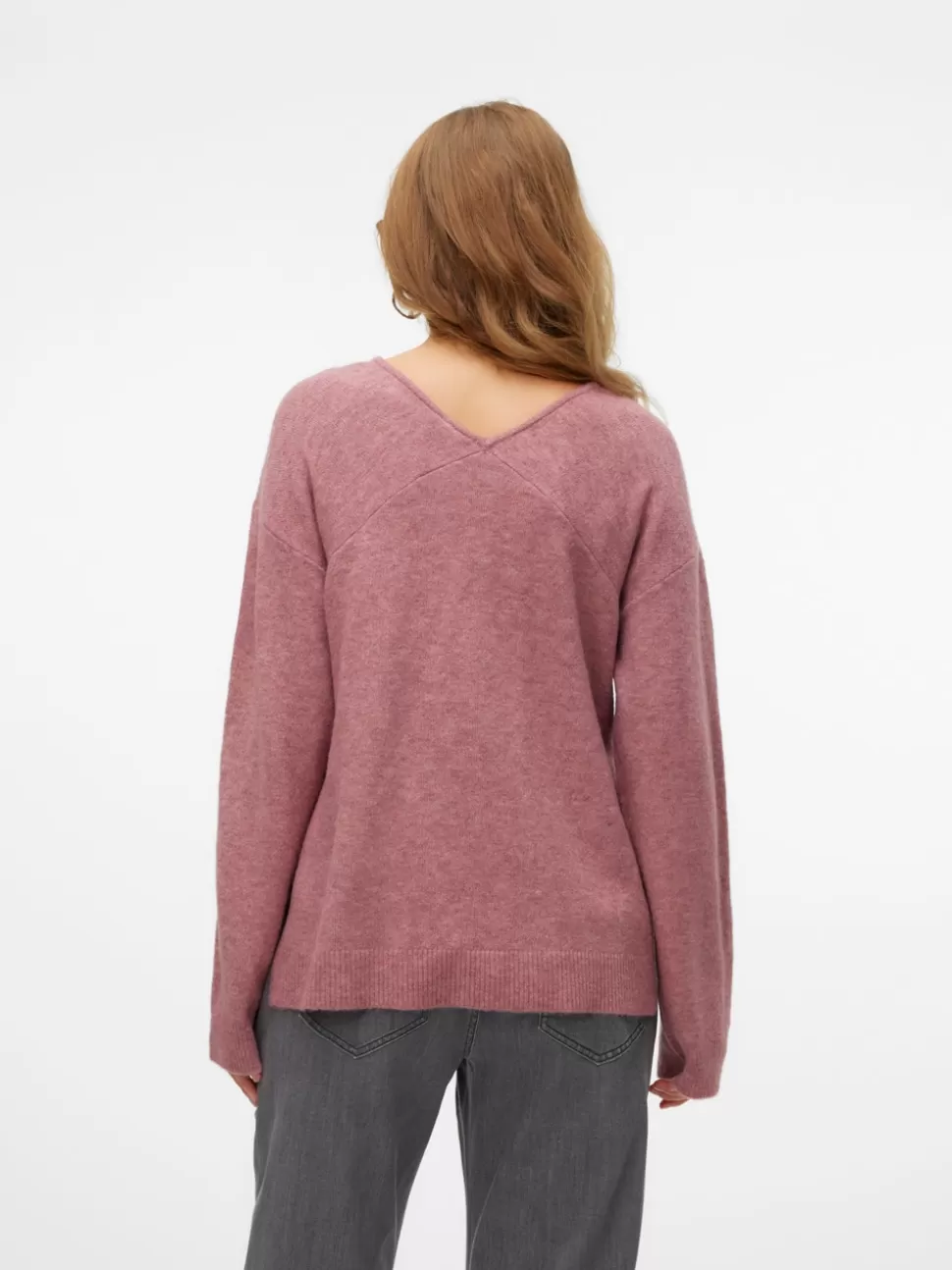 Amningskläder | Stickat^VERO MODA V-ringning Pullover Mesa Rose